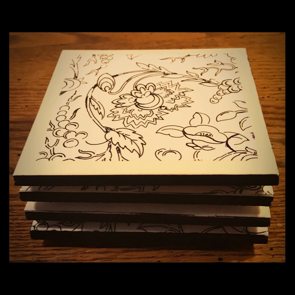 4 Tile Coasters